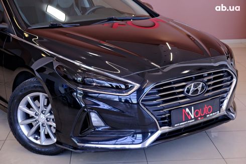 Hyundai Sonata 2018 черный - фото 3