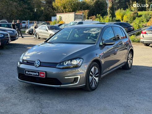 Volkswagen e-Golf 2016 серый - фото 2