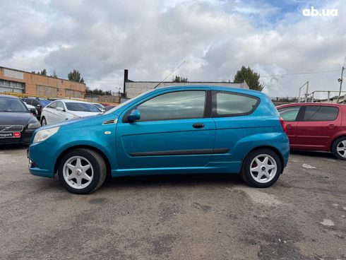 Chevrolet Aveo 2008 синий - фото 2