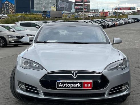 Tesla Model S 2013 серый - фото 2