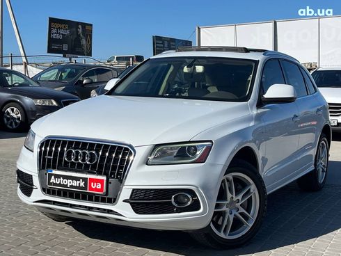 Audi Q5 2014 белый - фото 2