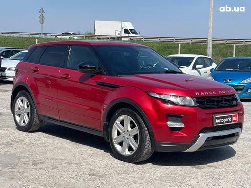Land Rover Range Rover Evoque 2014 красный - фото 4