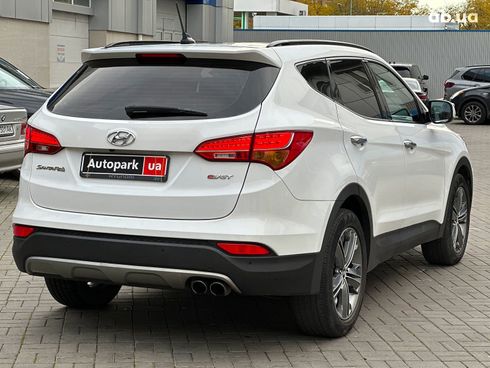 Hyundai Santa Fe 2012 белый - фото 7