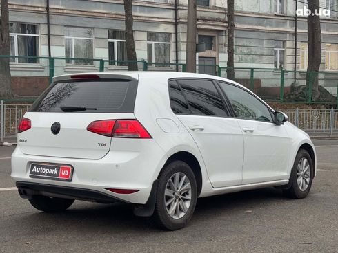 Volkswagen Golf 2014 белый - фото 5