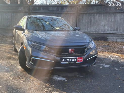 Honda Civic 2019 серый - фото 4