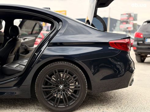 BMW 5 серия 2017 синий - фото 34