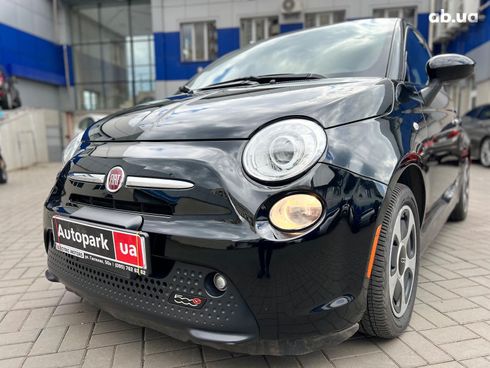 Fiat 500E 2016 черный - фото 9