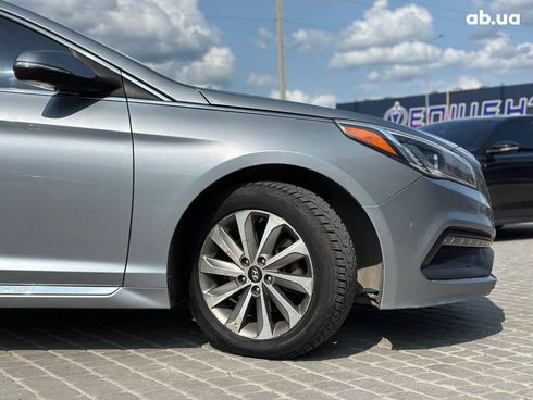 Hyundai Sonata 2014 серый - фото 12