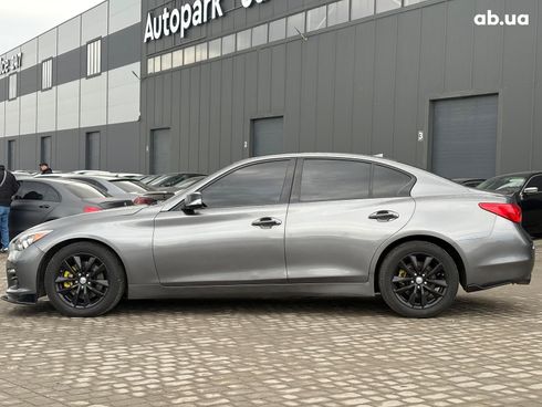 Infiniti Q50 2016 серый - фото 13