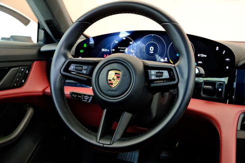 Porsche Taycan 2022 белый - фото 7