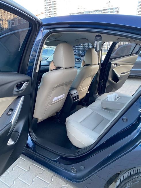 Mazda 6 2016 синий - фото 18