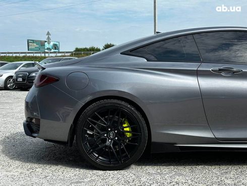 Infiniti Q60 2018 серый - фото 11