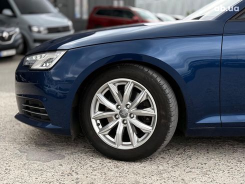 Audi A4 2017 синий - фото 6