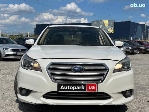 Subaru Legacy 2014 белый - фото 2