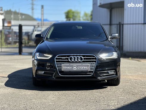 Audi A4 2014 черный - фото 2