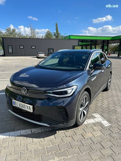 Volkswagen ID.4 Crozz 2023 синий - фото 3