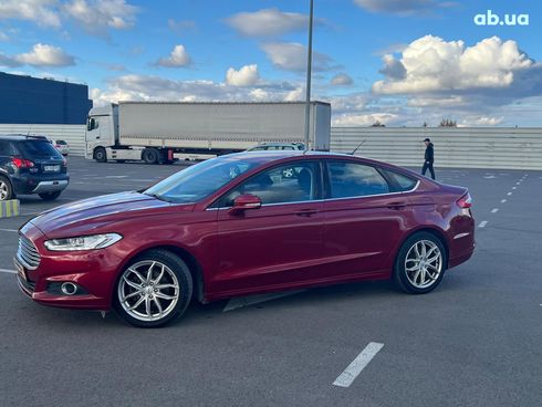 Ford Fusion 2015 красный - фото 7