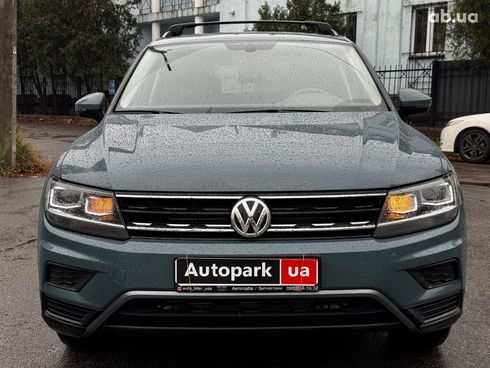 Volkswagen Tiguan 2021 синий - фото 2