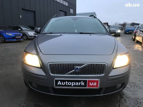 Volvo V50 2007 серый - фото 2