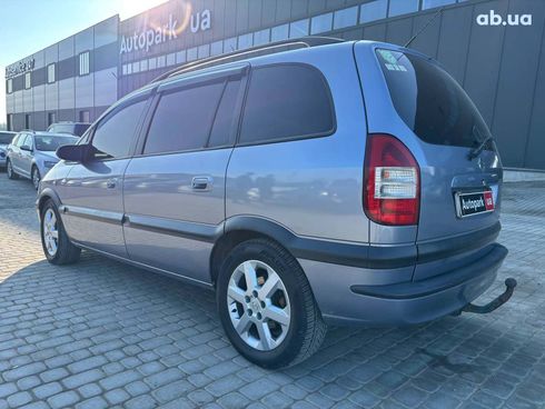 Opel Zafira 2003 серый - фото 9