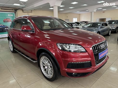 Audi Q7 2011 вишневый - фото 12