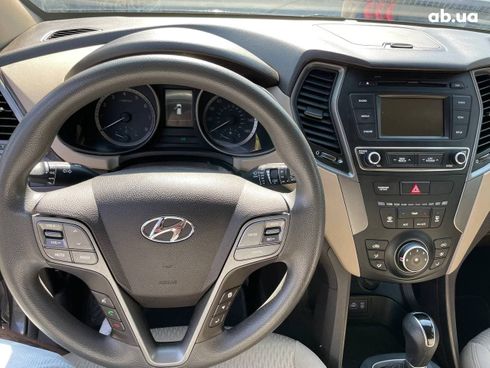 Hyundai Santa Fe 2017 серый - фото 3