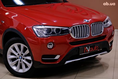 BMW X3 2017 красный - фото 3