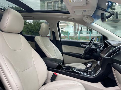 Ford Edge 2017 синий - фото 17