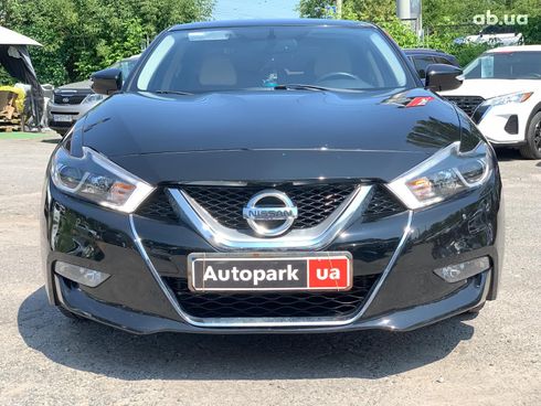 Nissan Maxima 2017 черный - фото 2