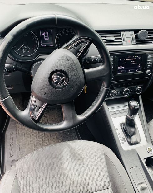 Skoda Octavia 2015 серый - фото 17