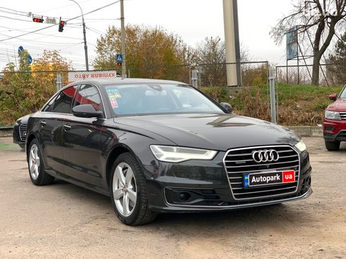 Audi A6 2015 черный - фото 2