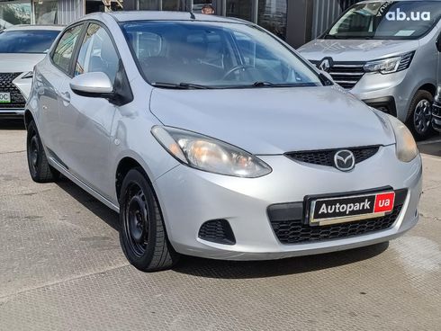 Mazda 2 2007 серый - фото 5