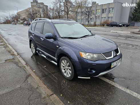 Mitsubishi Outlander XL 2008 голубой - фото 2