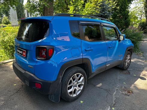 Jeep Renegade 2015 синий - фото 5