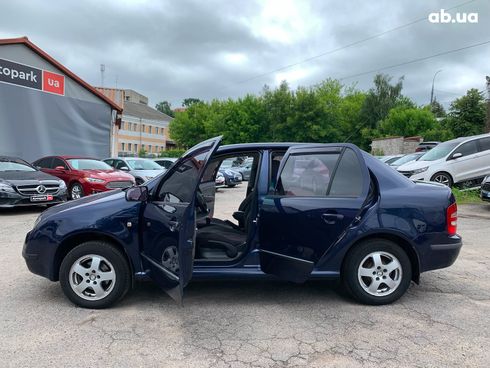 Skoda Fabia 2002 синий - фото 14