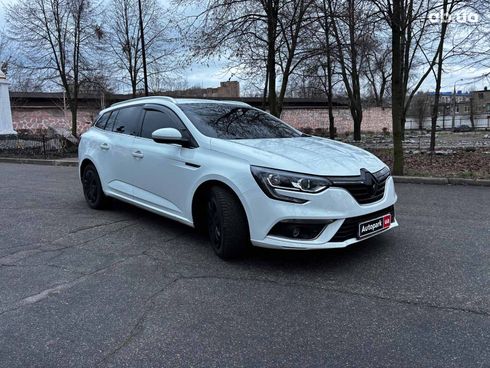 Renault Megane 2016 белый - фото 7