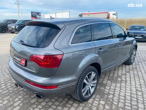 Audi Q7 2015 серый - фото 9