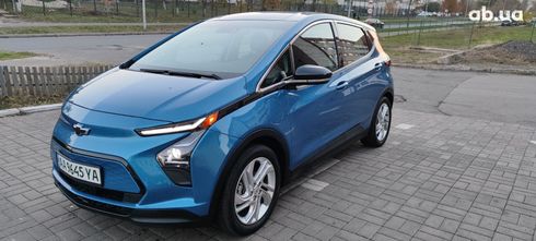 Chevrolet Bolt 2021 синий - фото 3