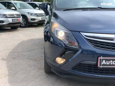 Opel Zafira 2012 синий - фото 10