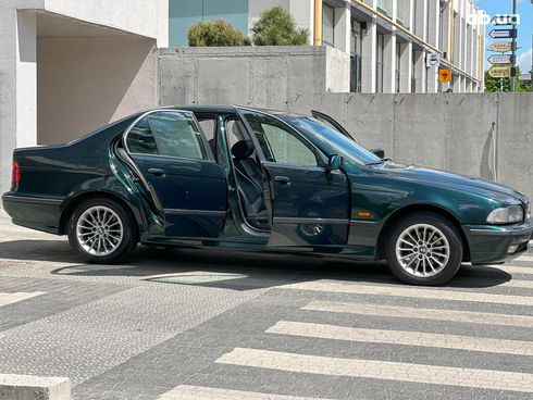 BMW 5 серия 2000 зеленый - фото 16