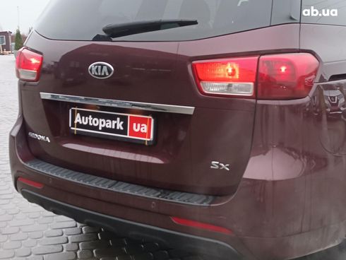 Kia Sedona 2016 красный - фото 11