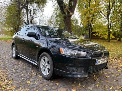 Mitsubishi Lancer 2008 черный - фото 15