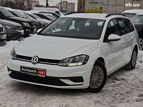 Volkswagen Golf 2019 белый - фото 4