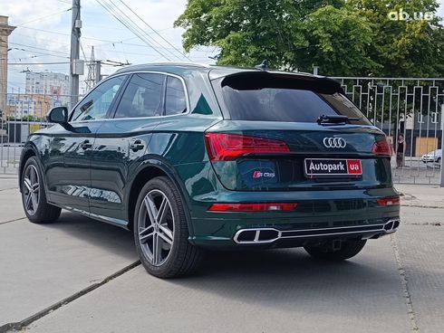 Audi SQ5 2019 зеленый - фото 6