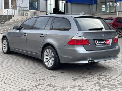 BMW 5 серия 2009 серый - фото 7