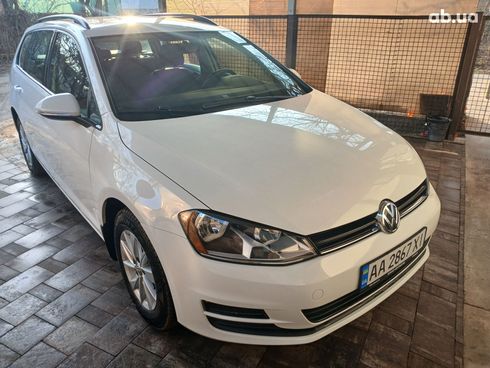 Volkswagen Golf 2015 белый - фото 4