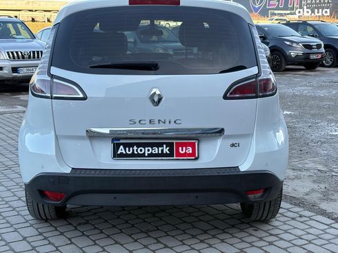 Renault Scenic 2012 белый - фото 9