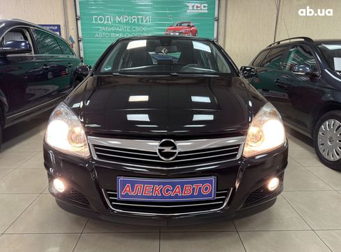 Opel Astra 2007 черный - фото 4