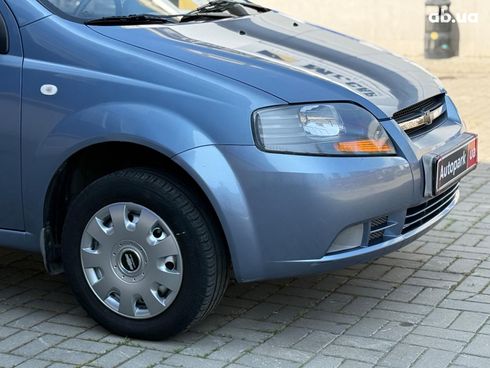Chevrolet Aveo 2007 синий - фото 4