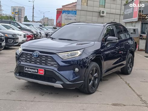 Toyota RAV4 2020 синий - фото 3
